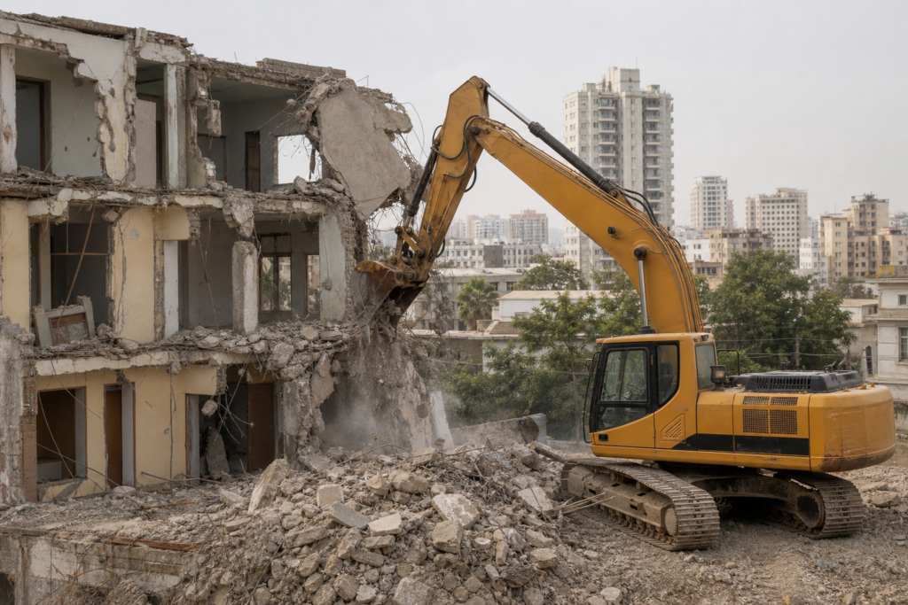 Building Demolition in Karachi: A Practical Planning Guide - Koncept ...
